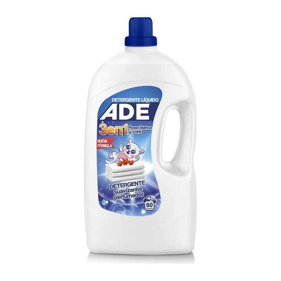 Detergente líquido ADE 3 en 1 · 4 L
