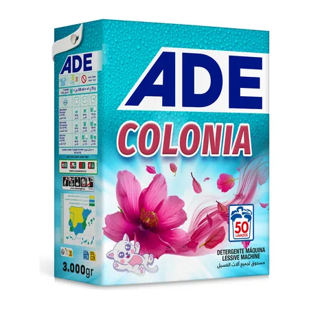 Lessive en poudre ADE Cologne · boîte 3 kg