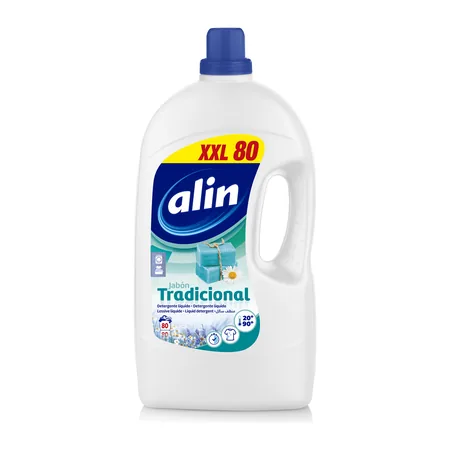 Detergente líquido alin Jabón Tradicional · 4 L